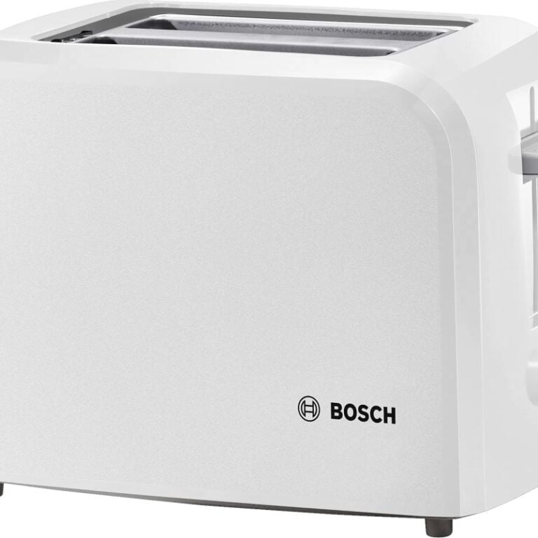 Bosch CompactClass TAT3A011 Brødrister 980W Hvid/lys grå