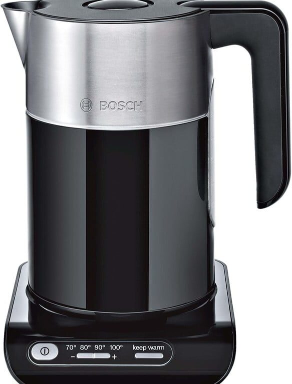 Bosch Styline Kedel 1.5liter Sort/rustfrit stål