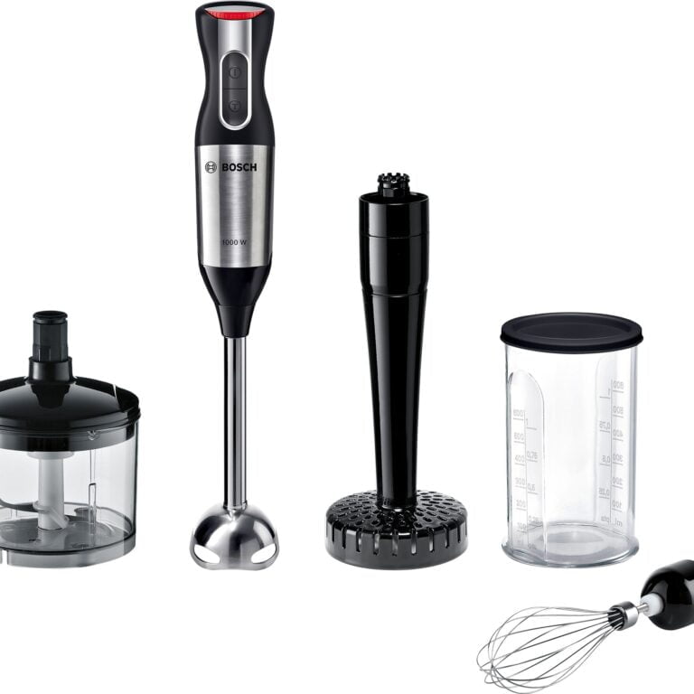 Bosch ErgoMixx Style MS6CM6155 Stavblender Turbofunktion Rustfrit stål