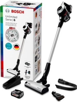 Bosch Unlimited Serie | 6 BCS61BAT2 Støvsuger Pind/håndholdt 0.3liter Hvid