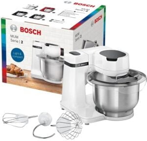 Bosch MUM Serie 2 MUMS2EW00 Køkkenmaskine 3.8liter Hvid