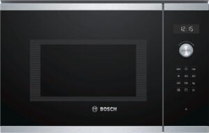 Bosch Serie | 6 Mikrobølgeovn med grill Til indbygning 900W 25liter Rustfrit stål