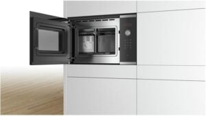 Bosch Serie | 4 Mikrobølgeovn Til indbygning 900W 25liter Rustfrit stål