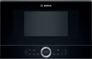 Bosch Serie | 8 Mikrobølgeovn Til indbygning 900W 21liter Vulkan-sort - BFR 634GB1