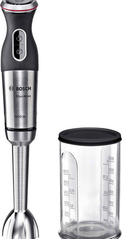 Bosch MaxoMixx MS8CM6110 Stavblender Turbofunktion Rustfrit stål
