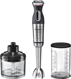 Bosch MaxoMixx MS8CM6120 Stavblender Turbofunktion Rustfrit stål