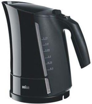 Braun Multiquick 3 Kedel 1.6liter Sort - WK300 BLACK