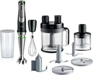 Braun Multiquick 9 MQ 9195XLI Stavblender Premium sort/børstet rustfrit stål