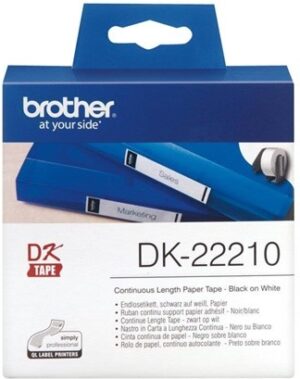 Brother DK-22210 Etiketter  (2,9 cm x 30,5 m)