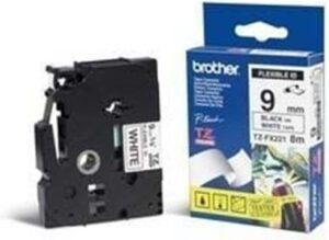 Brother TZe FX221 Fleksibel tape  (0,9 cm x 8 m) 1rulle(r)