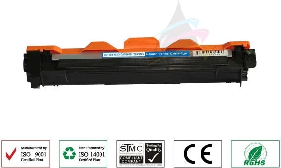 Brother TN-1050BK Sort Kompatible Lasertoner