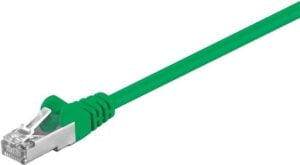 Cat5E Netværkskabel 2m Skærmet SF/UTP GRØN