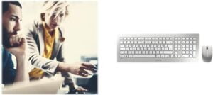 CHERRY DW 8000 Tastatur og mus-sæt Trådløs