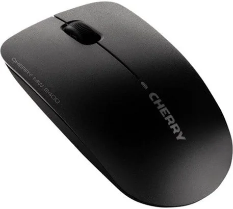 CHERRY MW 2400 Optisk Trådløs Sort