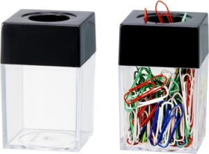 Clipsholder magnetisk sort/klar