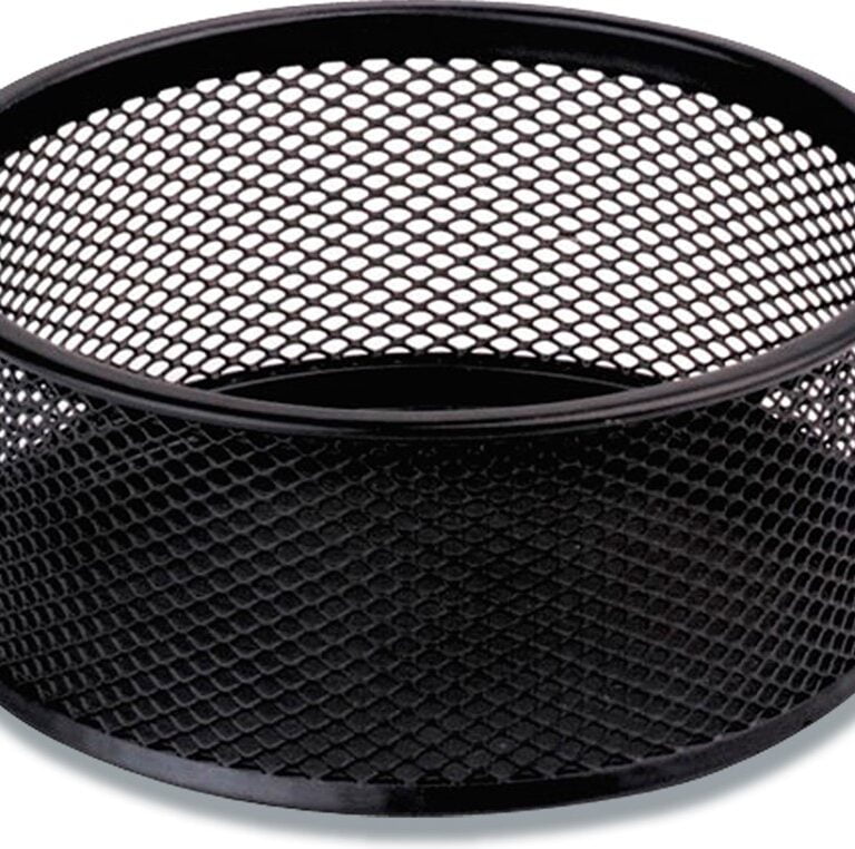Clipsholder tråd metal m/skridsikker bund sort