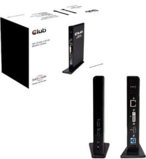 Club 3D SenseVision USB3 Dual Display Dock