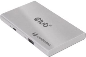 Club3D Thunderbolt 4 Portable 5-in-1 Hub Smart Power Dockingstation