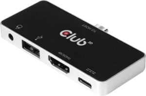 Club3D USB Type C 4-in-1 Hub Dockingstation