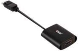 Club 3D Videoadapter DisplayPort / HDMI Sort