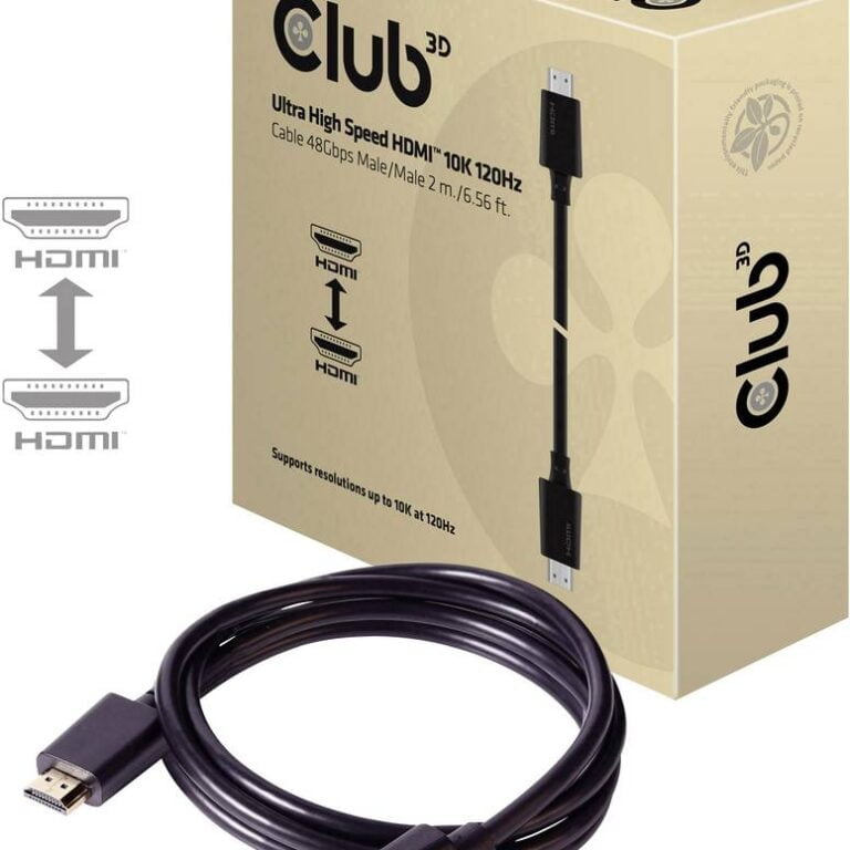 Club 3D HDMI-kabel 2m Sort