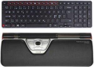 Contour Balance  WL and RollerMouse Red plus WL Tastatur og rullebarre-musesæt Trådløs - RM-RED PLUS-WL-B