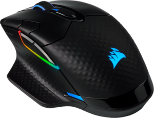 CORSAIR Gaming DARK CORE RGB PRO SE Optisk Trådløs Kabling Sort
