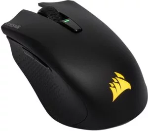 CORSAIR Gaming HARPOON RGB Optisk Trådløs Kabling Sort