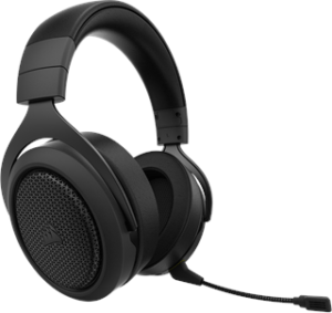 CORSAIR Gaming HS70 Trådløs Kabling Headset Sort