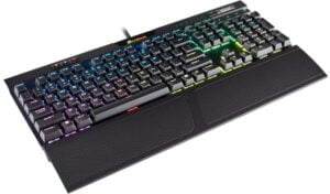 CORSAIR Gaming K70 RGB MK.2 Mechanical Tastatur Mekanisk RGB Kabling Nordisk