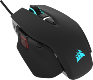 CORSAIR Gaming M65 RGB ELITE Optisk Kabling Sort
