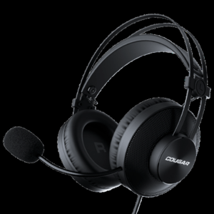COUGAR IMMERSA ESSENTIAL Kabling Headset Sort