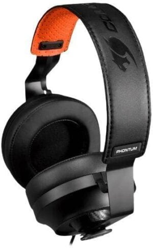 COUGAR PHONTUM S Kabling Headset Sort Orange