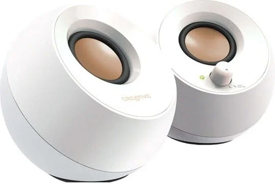 Creative Pebble Højttalere Hvid - 51MF1680AA001