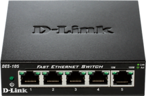 D-Link DES 105 Switch 5-porte 10/100