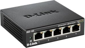 D-Link DGS-105/E 5-port Gigabit Switch