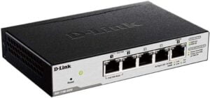 D-Link Smart Managed Switch DGS-1100-05PD Switch 5-porte Gigabit  PoE
