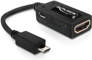 DeLOCK Video / lyd adapter 15cm