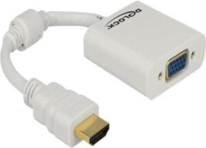 DeLOCK Adapter HDMI-A male > VGA female Videoadapter