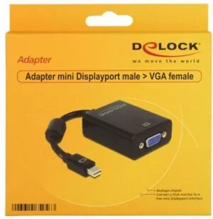 DeLOCK DisplayPort adapter Sort 18cm