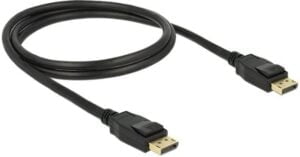 DeLOCK DisplayPort kabel Sort 1m - 83805