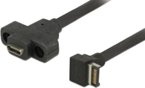 DeLOCK USB 3.1 USB intern til ekstern kabel 45cm Sort