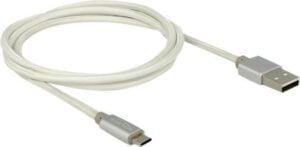 DeLOCK USB 2.0 USB-kabel 1m Hvid