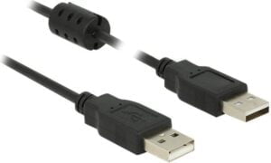DeLOCK USB 2.0 USB-kabel 2m Sort