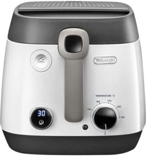 De'Longhi Fritureapparat 2.4liter Hvid/anthracit