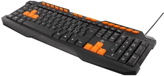 DELTACO GAMING GAM-024 Tastatur Membran Kabling Nordisk