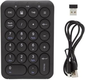 DELTACO TB-125 Tastatur Saks Trådløs