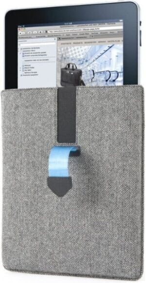 Dicota Beskyttelsesomslag Grå Blå  iPad 1