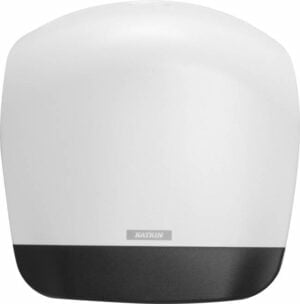 Dispenser t/toiletpapir Katrin Gigant L plast hvid 90083
