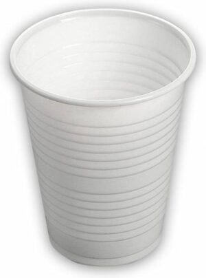 Drikkebæger hvid 20cl PS 100stk/ps